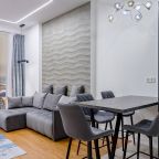 Апартаменты (Двухкомнатный Люкс 43 этаж 70 м² ЖК «Neva Towers»), Апарт-отель InPremium