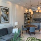 Апартаменты (Двухкомнатный Люкс 40 этаж 91 м² ЖК «Neva Towers»), Апарт-отель InPremium