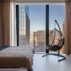 Апартаменты (Однокомнатный Люкс 61 этаж 50 м² ЖК «Neva Towers»), Апарт-отель InPremium