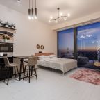 Апартаменты (Однокомнатный Люкс 63 этаж 50 м² ЖК «Neva Towers»), Апарт-отель InPremium