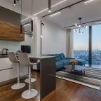 Апартаменты (Двухкомнатный Люкс 36 этаж 70 м² ЖК «Neva Towers»), Апарт-отель InPremium