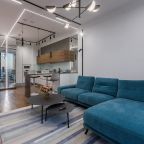 Апартаменты (Двухкомнатный Люкс 36 этаж 70 м² ЖК «Neva Towers»), Апарт-отель InPremium