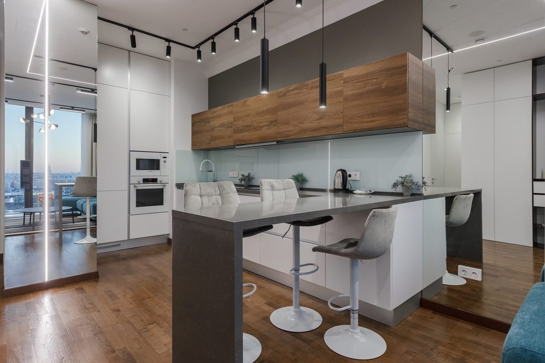 Апартаменты (Двухкомнатный Люкс 36 этаж 70 м² ЖК «Neva Towers»), Апарт-отель InPremium