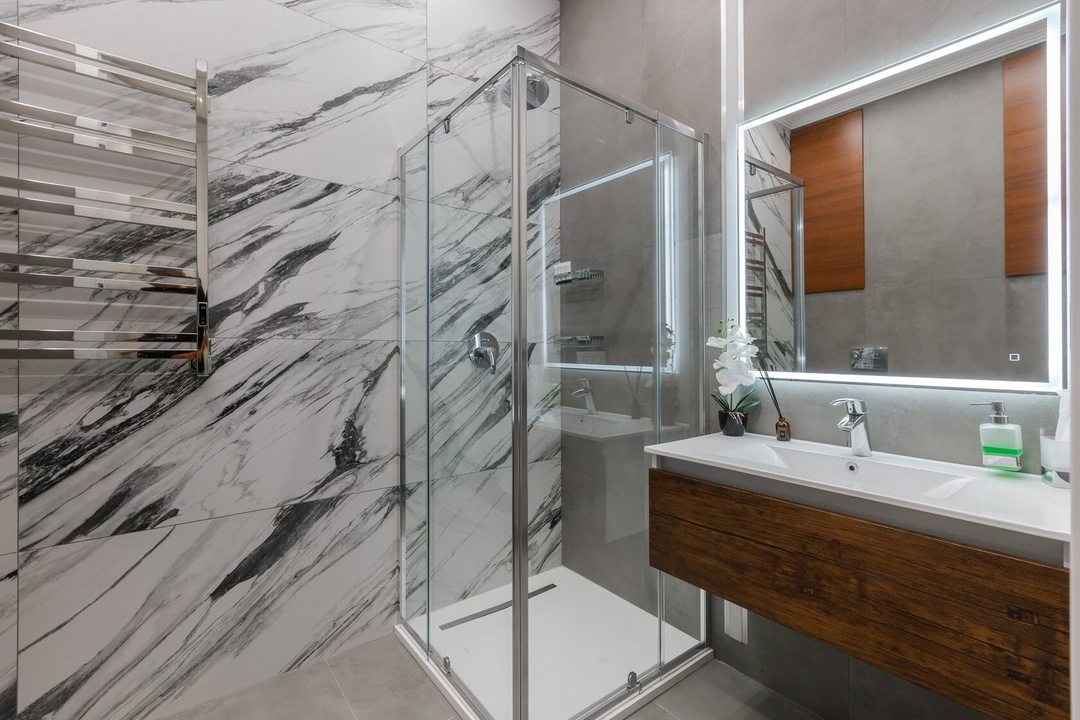 Апартаменты (Двухкомнатный Люкс 36 этаж 70 м² ЖК «Neva Towers»), Апарт-отель InPremium