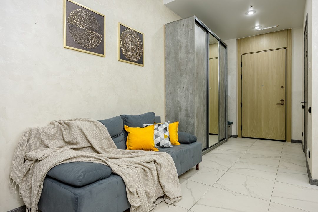 Апартаменты (Однокомнатный Люкс 61 этаж 55 м² ЖК «Neva Towers»), Апарт-отель InPremium