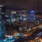 Апартаменты (Однокомнатный Люкс 37 этаж 57 м² ЖК «Neva Towers»), Апарт-отель InPremium