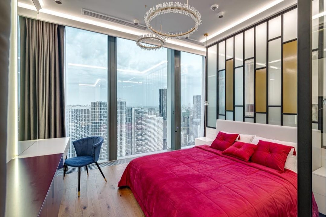 Апартаменты (Однокомнатный Люкс 31 этаж 55 м² ЖК «Neva Towers»), Апарт-отель InPremium