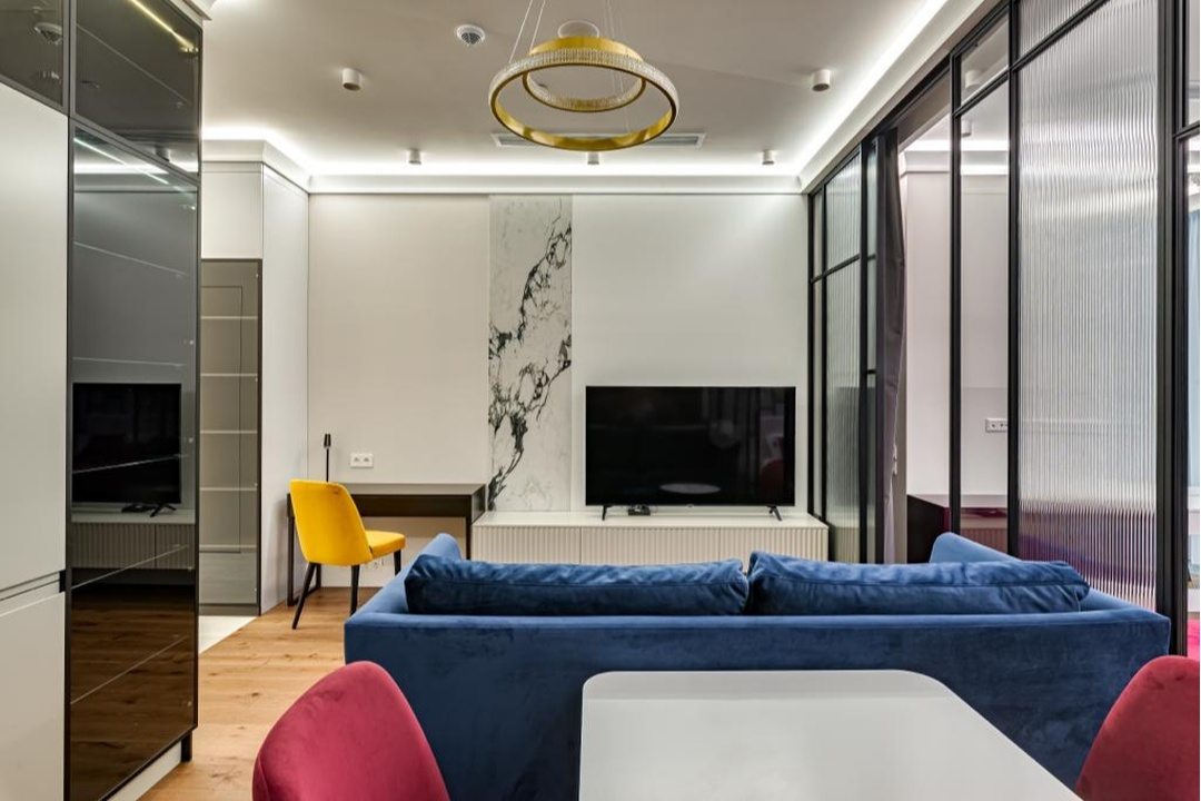 Апартаменты (Однокомнатный Люкс 31 этаж 55 м² ЖК «Neva Towers»), Апарт-отель InPremium