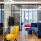 Апартаменты (Однокомнатный Люкс 31 этаж 55 м² ЖК «Neva Towers»), Апарт-отель InPremium