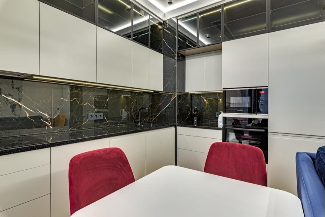 Апартаменты (Однокомнатный Люкс 31 этаж 55 м² ЖК «Neva Towers»), Апарт-отель InPremium