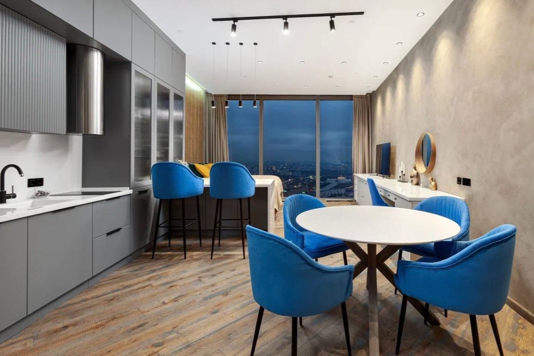 Апартаменты (Однокомнатный Люкс 78 этаж 50 м² ЖК «Федерация»), Апарт-отель InPremium