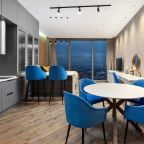 Апартаменты (Однокомнатный Люкс 78 этаж 50 м² ЖК «Федерация»), Апарт-отель InPremium