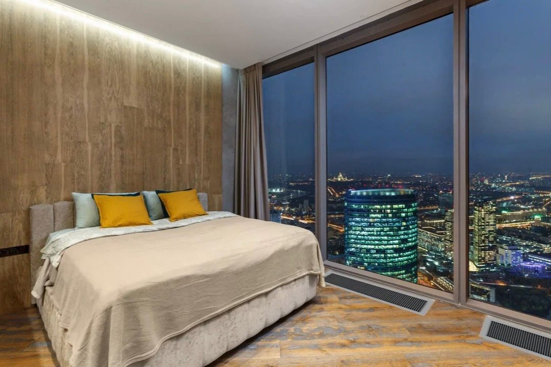 Апартаменты (Однокомнатный Люкс 78 этаж 50 м² ЖК «Федерация»), Апарт-отель InPremium