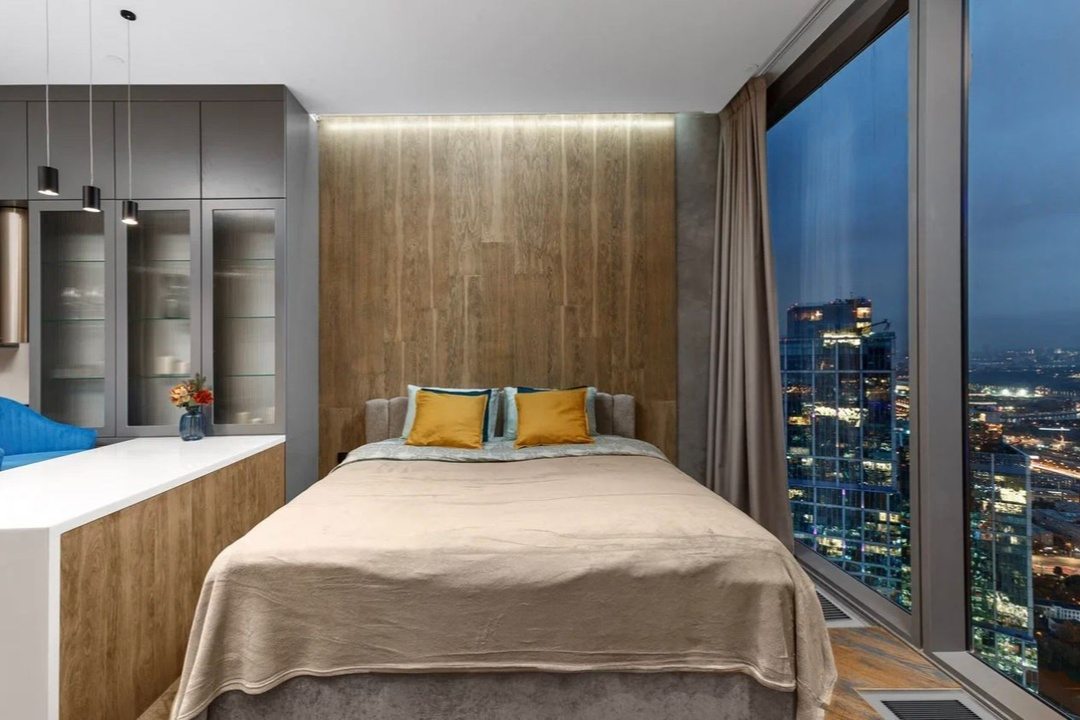 Апартаменты (Однокомнатный Люкс 78 этаж 50 м² ЖК «Федерация»), Апарт-отель InPremium