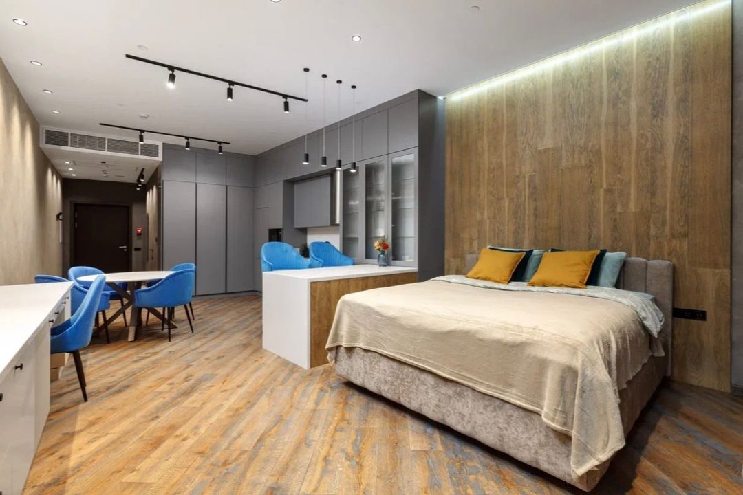 Апартаменты (Однокомнатный Люкс 78 этаж 50 м² ЖК «Федерация»), Апарт-отель InPremium