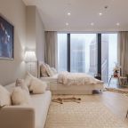 Апартаменты (Однокомнатный Люкс 44 этаж 55 м² ЖК «Neva Towers»), Апарт-отель InPremium