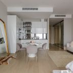 Апартаменты (Однокомнатный Люкс 44 этаж 55 м² ЖК «Neva Towers»), Апарт-отель InPremium