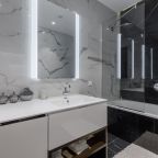 Апартаменты (Однокомнатный Люкс 44 этаж 55 м² ЖК «Neva Towers»), Апарт-отель InPremium