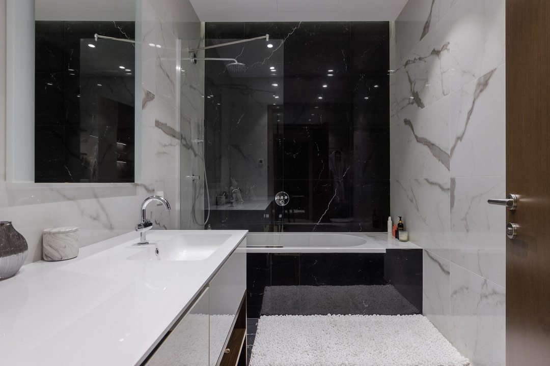 Апартаменты (Однокомнатный Люкс 44 этаж 55 м² ЖК «Neva Towers»), Апарт-отель InPremium