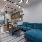 Апартаменты (Двухкомнатный люкс 36 этаж 70 м² ЖК «Neva Towers»), Апарт-отель InPremium