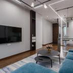 Апартаменты (Двухкомнатный люкс 36 этаж 70 м² ЖК «Neva Towers»), Апарт-отель InPremium