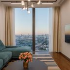 Апартаменты (Двухкомнатный люкс 36 этаж 70 м² ЖК «Neva Towers»), Апарт-отель InPremium