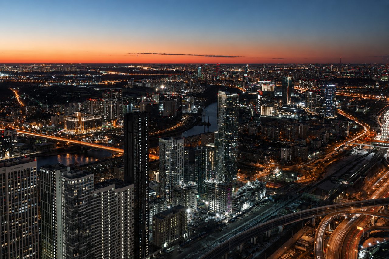 Апартаменты (Однокомнатный Люкс 57 этаж 41 м² ЖК «Neva Towers»), Апарт-отель InPremium