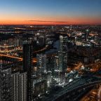 Апартаменты (Однокомнатный Люкс 57 этаж 41 м² ЖК «Neva Towers»), Апарт-отель InPremium