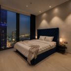 Апартаменты (Двухкомнатный люкс 36 этаж 92 м² ЖК «Neva Towers»), Апарт-отель InPremium