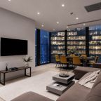 Апартаменты (Двухкомнатный люкс 36 этаж 92 м² ЖК «Neva Towers»), Апарт-отель InPremium