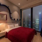 Апартаменты (Трёхкомнатный люкс 38 этаж 100 м² ЖК «Neva Towers»), Апарт-отель InPremium