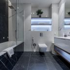 Апартаменты (Трёхкомнатный люкс 38 этаж 100 м² ЖК «Neva Towers»), Апарт-отель InPremium