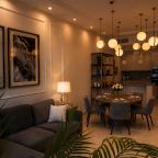 Апартаменты (Двухкомнатный Люкс 40 этаж 91 м² ЖК «Neva Towers»), Апарт-отель InPremium