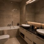 Апартаменты (Двухкомнатный Люкс 40 этаж 91 м² ЖК «Neva Towers»), Апарт-отель InPremium