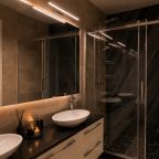 Апартаменты (Двухкомнатный Люкс 40 этаж 91 м² ЖК «Neva Towers»), Апарт-отель InPremium