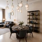 Апартаменты (Двухкомнатный Люкс 40 этаж 91 м² ЖК «Neva Towers»), Апарт-отель InPremium