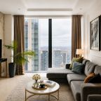 Апартаменты (Двухкомнатный Люкс 40 этаж 91 м² ЖК «Neva Towers»), Апарт-отель InPremium