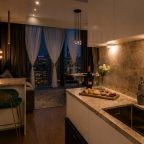 Апартаменты (Однокомнатный Люкс 62 этаж 50м² ЖК «Neva Towers»), Апарт-отель InPremium