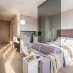 Апартаменты (Однокомнатный Люкс 62 этаж 51 м² ЖК «Neva Towers»), Апарт-отель InPremium