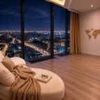 Апартаменты (Двухкомнатный Люкс 83 этаж 120 м² ЖК «Федерация»), Апарт-отель InPremium