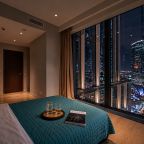 Апартаменты (Двухкомнатный люкс 30 этаж 90 м² ЖК «Neva Towers»), Апарт-отель InPremium