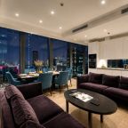 Апартаменты (Двухкомнатный люкс 30 этаж 90 м² ЖК «Neva Towers»), Апарт-отель InPremium