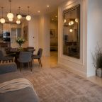 Апартаменты (Двухкомнатный Люкс 40 этаж 91 м² ЖК «Neva Towers»), Апарт-отель InPremium