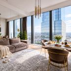 Апартаменты (Однокомнатный Люкс 62 этаж 50м² ЖК «Neva Towers»), Апарт-отель InPremium