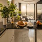 Апартаменты (Двухкомнатный люкс 47 этаж 63 м² ЖК «Neva Towers»), Апарт-отель InPremium