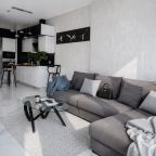 Апартаменты (Двухкомнатный люкс 47 этаж 63 м² ЖК «Neva Towers»), Апарт-отель InPremium