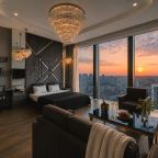 Апартаменты (Однокомнатный Люкс 37 этаж 55 м² ЖК «Neva Towers»), Апарт-отель InPremium