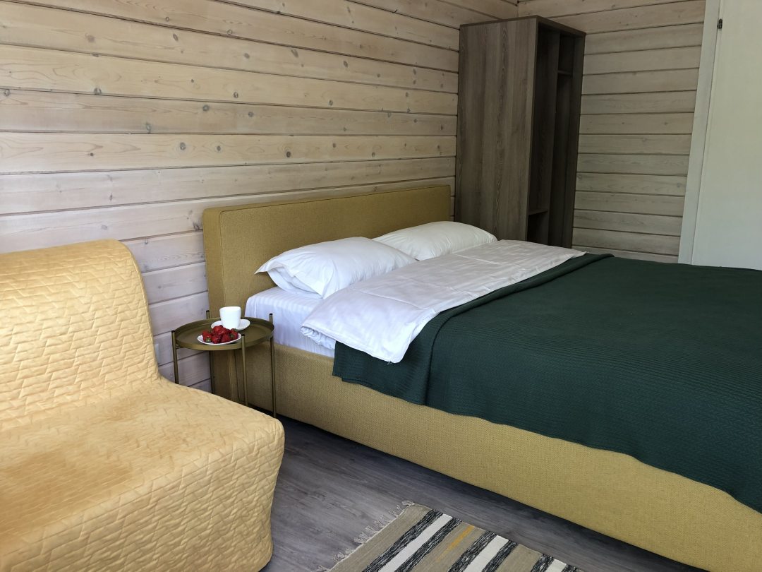 Двухместный (Двухместный номер с двухспальной кроватью) базы отдыха Воздух, Архипо-Осиповка
