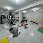 Четырехместный (Семейный люкс 2-х комнатный номер люкс семейный (с завтраком) с видом на море), Отель Ника