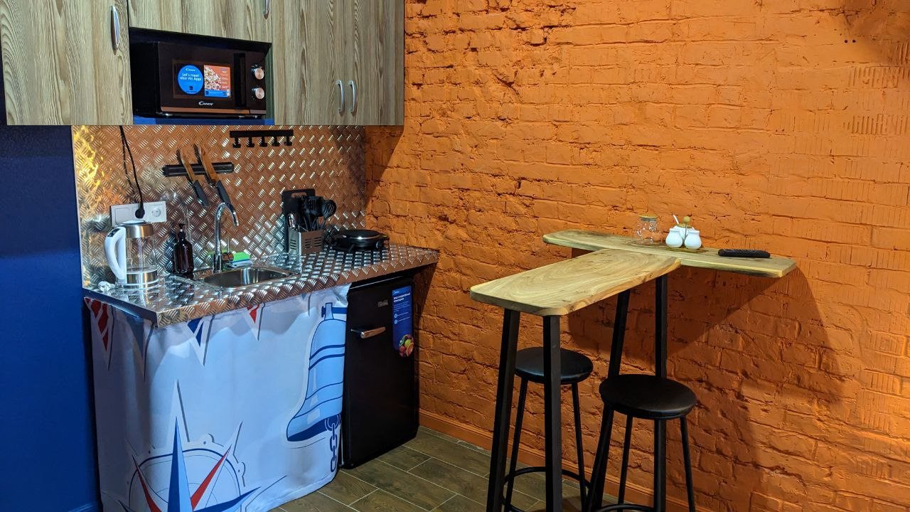 Студия с кухней и Финской сауной «Леший»